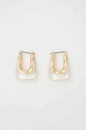 アクリルメタルピアス