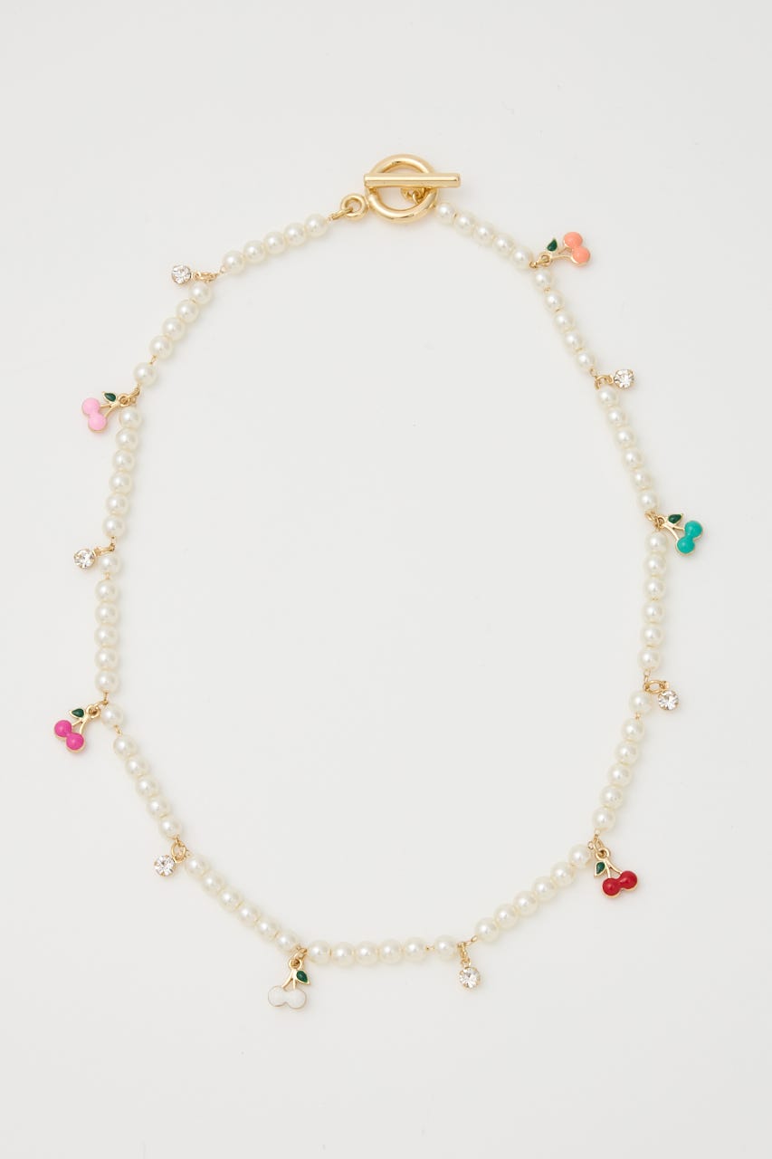 RODEO CROWNS WIDE BOWL | サクランボフェイクパールネックレス