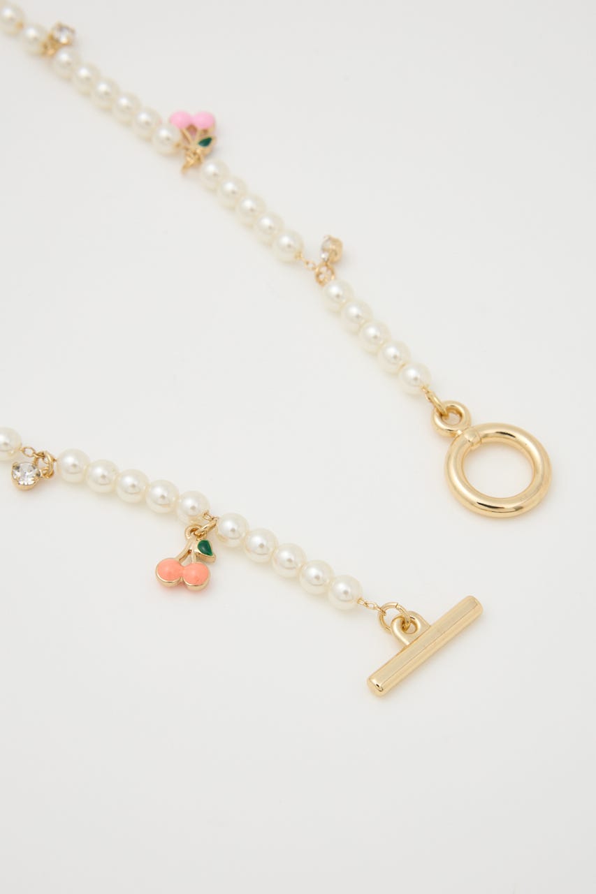 RODEO CROWNS WIDE BOWL | サクランボフェイクパールネックレス