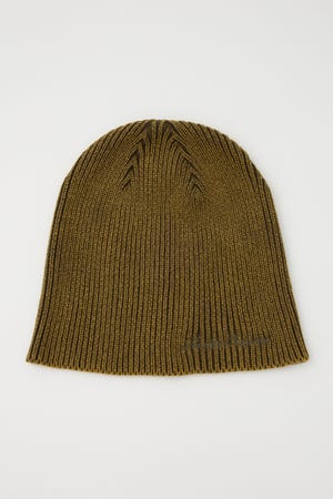 ①【ヴィンテージ】ニットベレー帽 ビンテージ40's○DEADSTOCK ALL-BILTウールベレー帽カバー黒