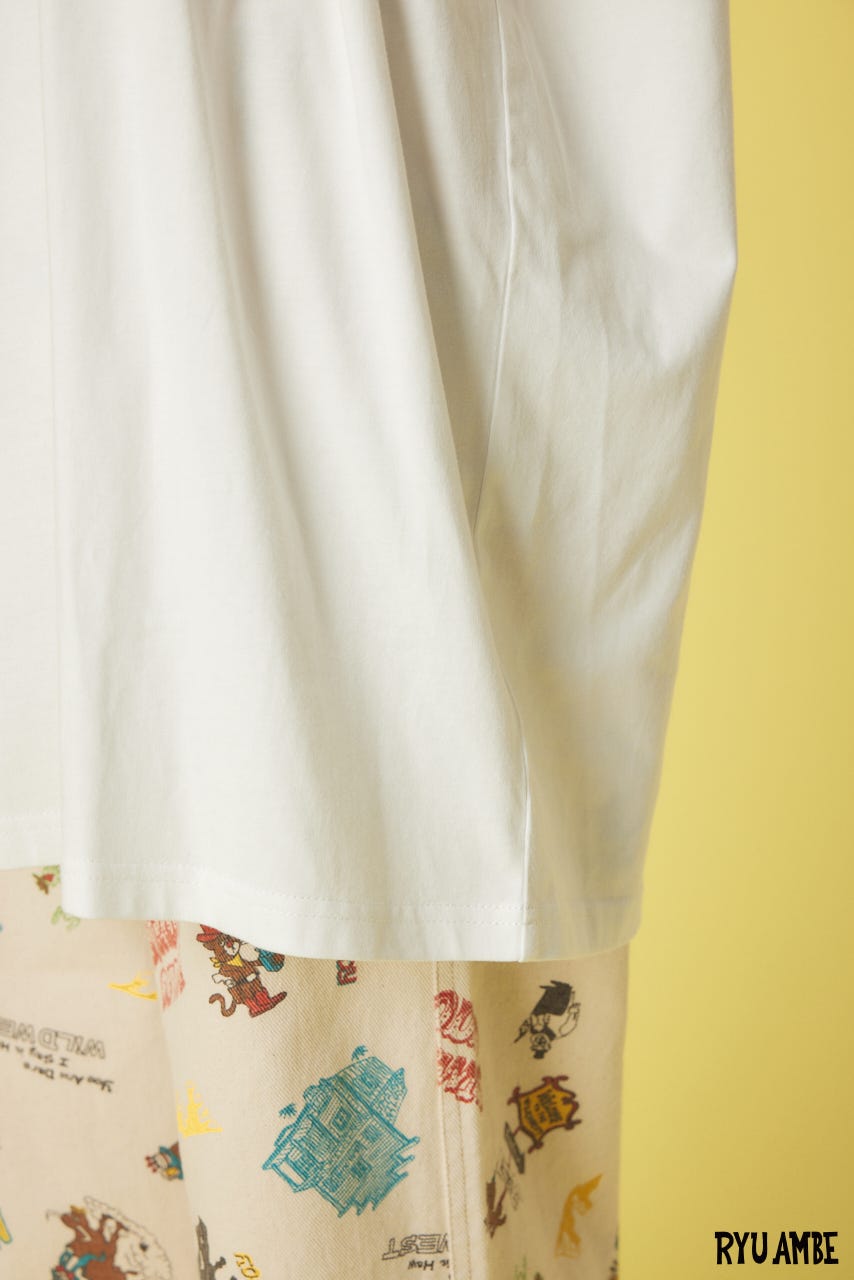 (Ryu Ambe)SITW Tワンピース O/WHT FREE