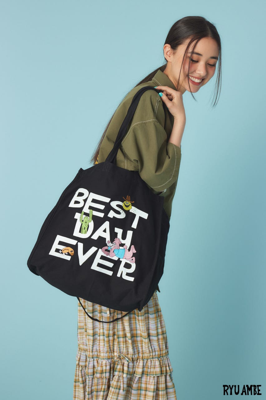 (Ryu Ambe) トートバッグ BLK FREE