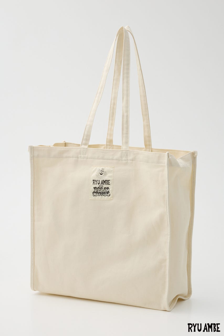 (Ryu Ambe) トートバッグ O/WHT FREE