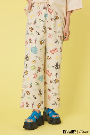 (Ryu Ambe)MOTIF PATTERNパンツ