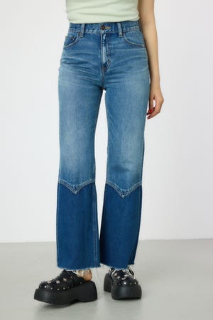 HEM WESTERN デニムパンツ