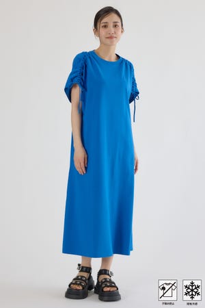styling/ MULHOUSE シャーリングワンピース styling/（スタイリング）の「MULHOUSE シャーリングワンピース