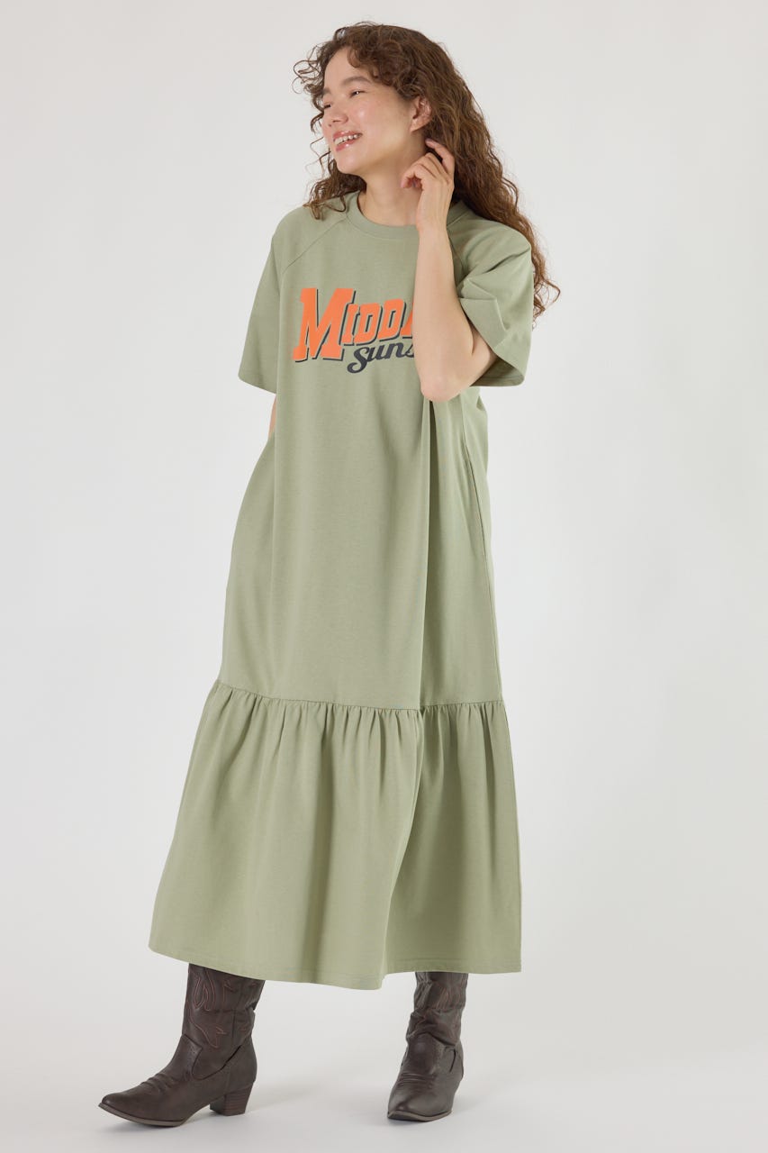 uni's room■2color バルーンヘムロングワンピース OP-SS24-20 uni's room□2color バルーンヘムロングワンピース OP-SS24-20