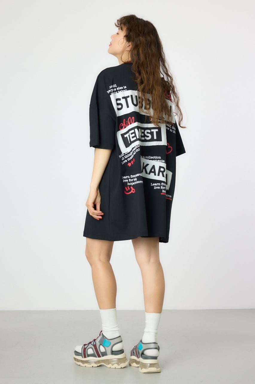 PATCH DESIGN ワンピース BLK FREE