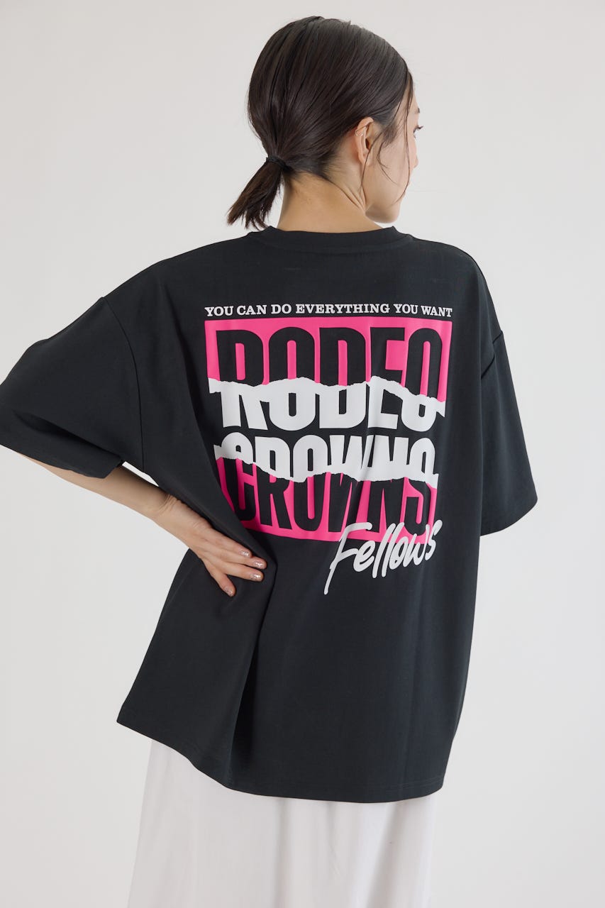 RODEO CROWNS WIDE BOWL | MASTER PROTECT RIP UPロゴTシャツ (T