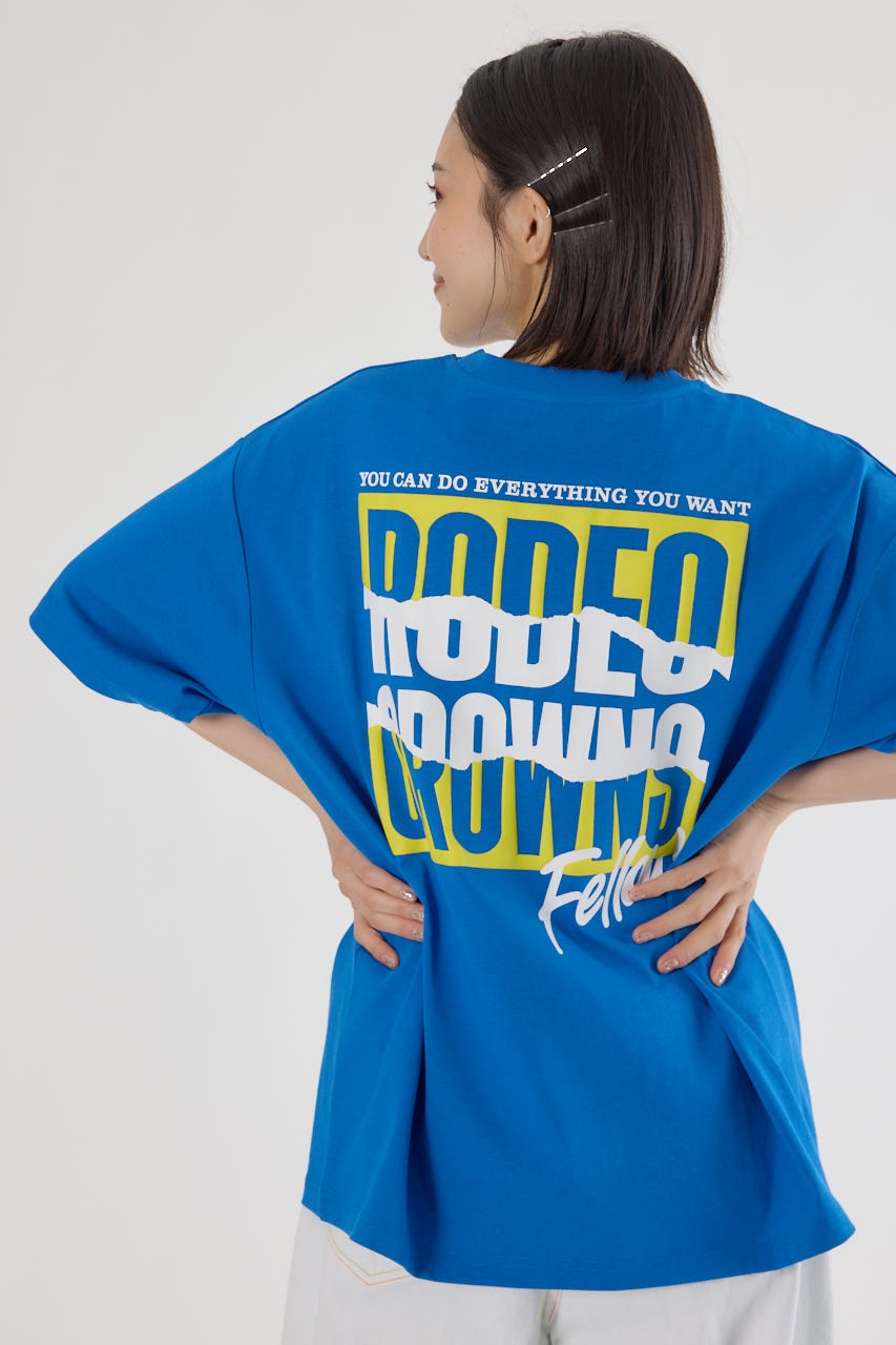 RODEO CROWNS WIDE BOWL | MASTER PROTECT RIP UPロゴTシャツ (T
