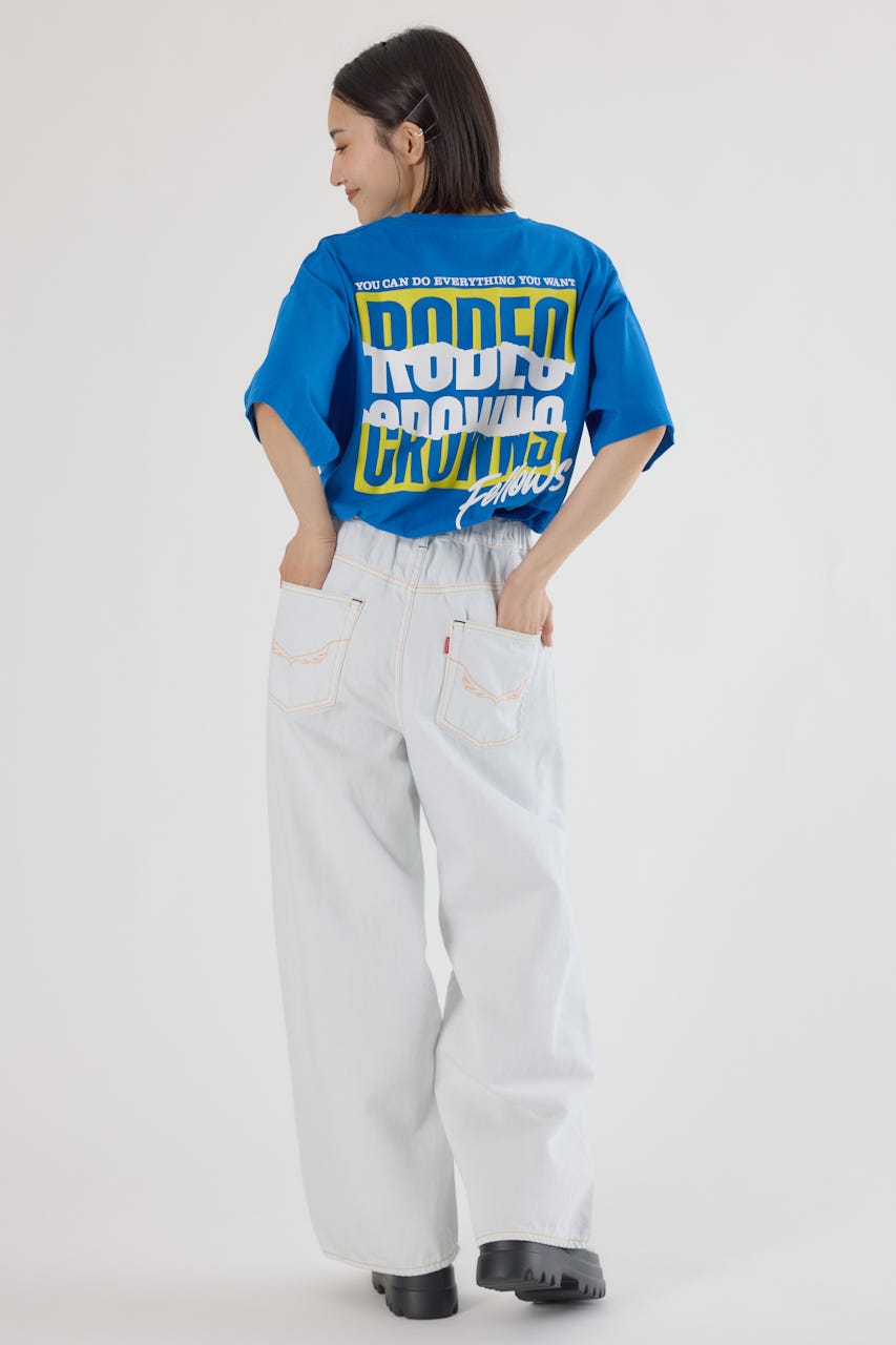 RODEO CROWNS WIDE BOWL | MASTER PROTECT RIP UPロゴTシャツ (T