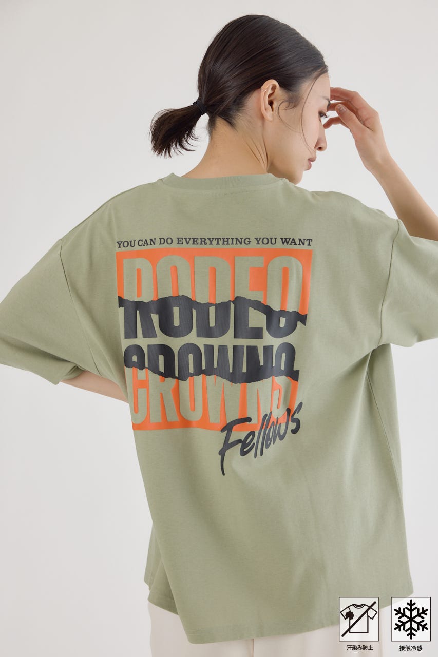 RODEO CROWNS WIDE BOWL | MASTER PROTECT RIP UPロゴTシャツ (T