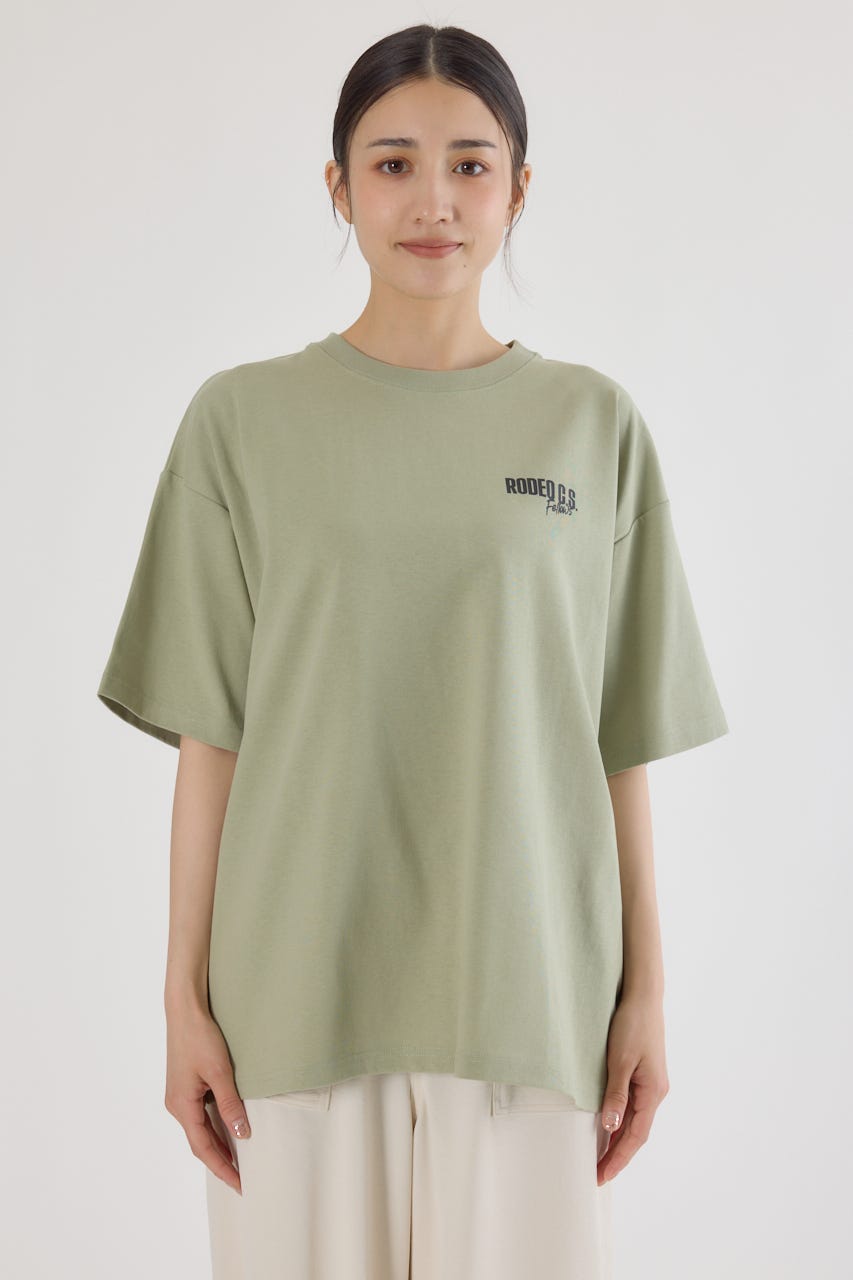 RODEO CROWNS WIDE BOWL | MASTER PROTECT RIP UPロゴTシャツ (T