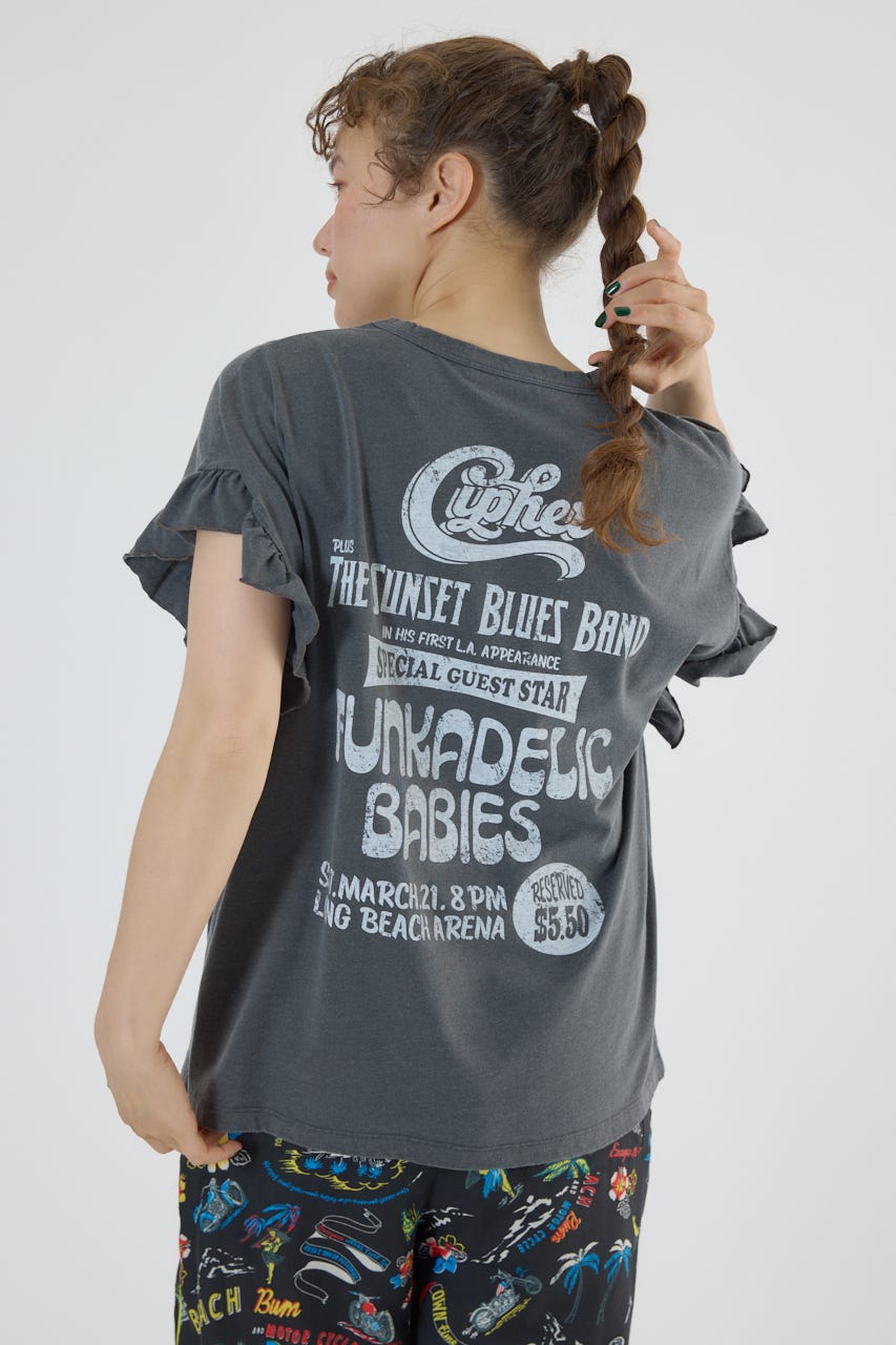 RODEO CROWNS WIDE BOWL | Vintage Graphicフリル Tシャツ (T