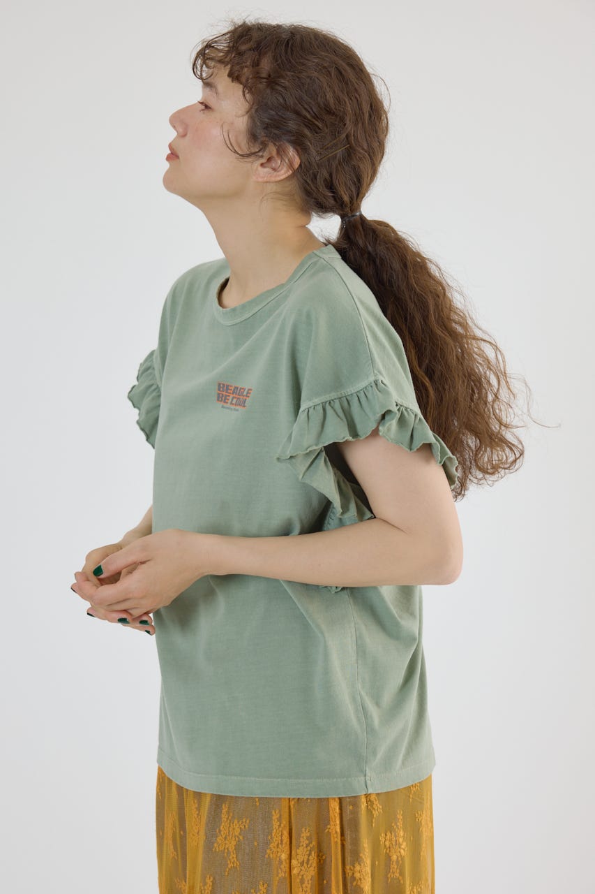 FOR FORMO フォルモ フリル Tシャツ トップス カットソー FOR FORMO Frill T-shirt フリルTシャツ フォルフォルモ