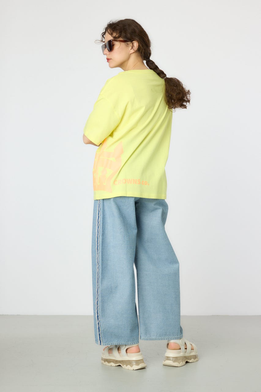 RODEO CROWNS WIDE BOWL | ネオンロゴTシャツ (Tシャツ