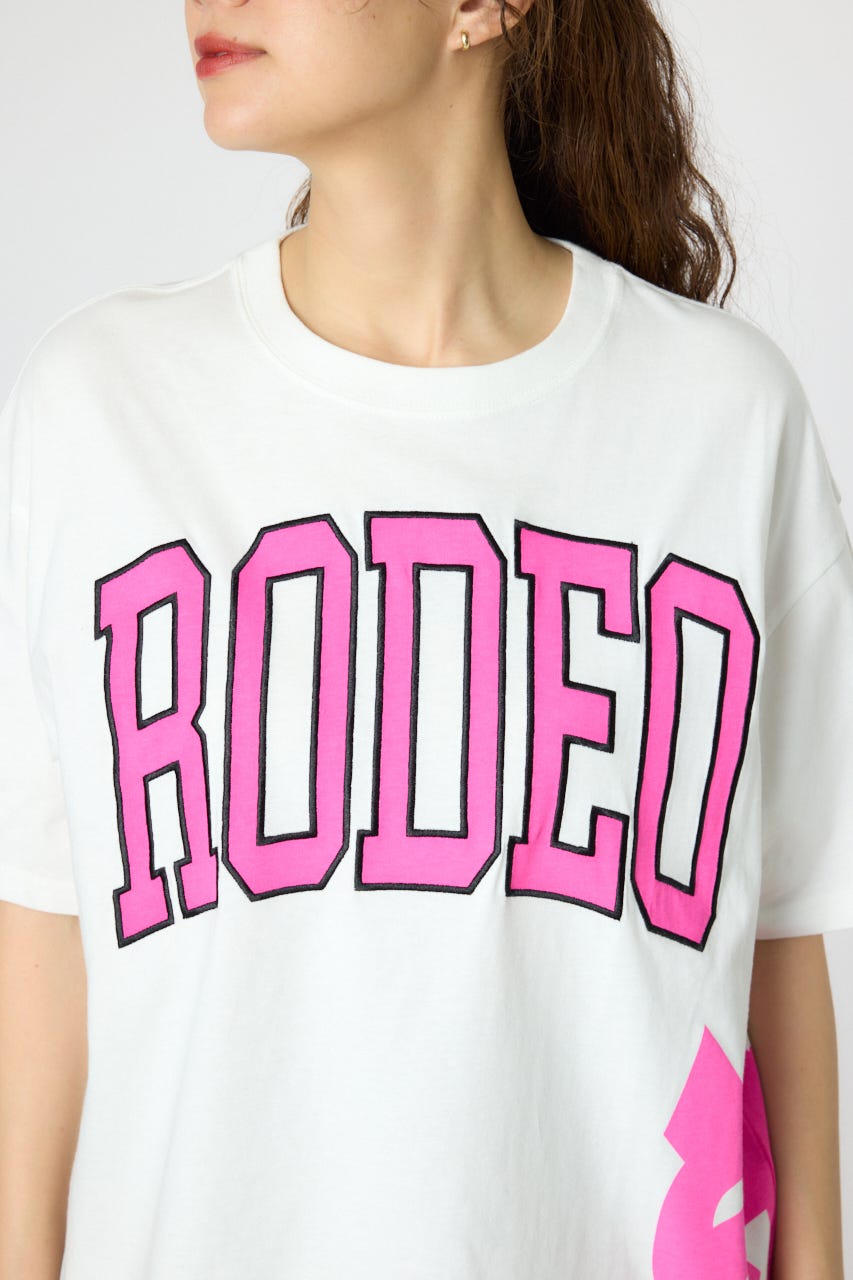 RODEO CROWNS WIDE BOWL | ネオンロゴTシャツ (Tシャツ