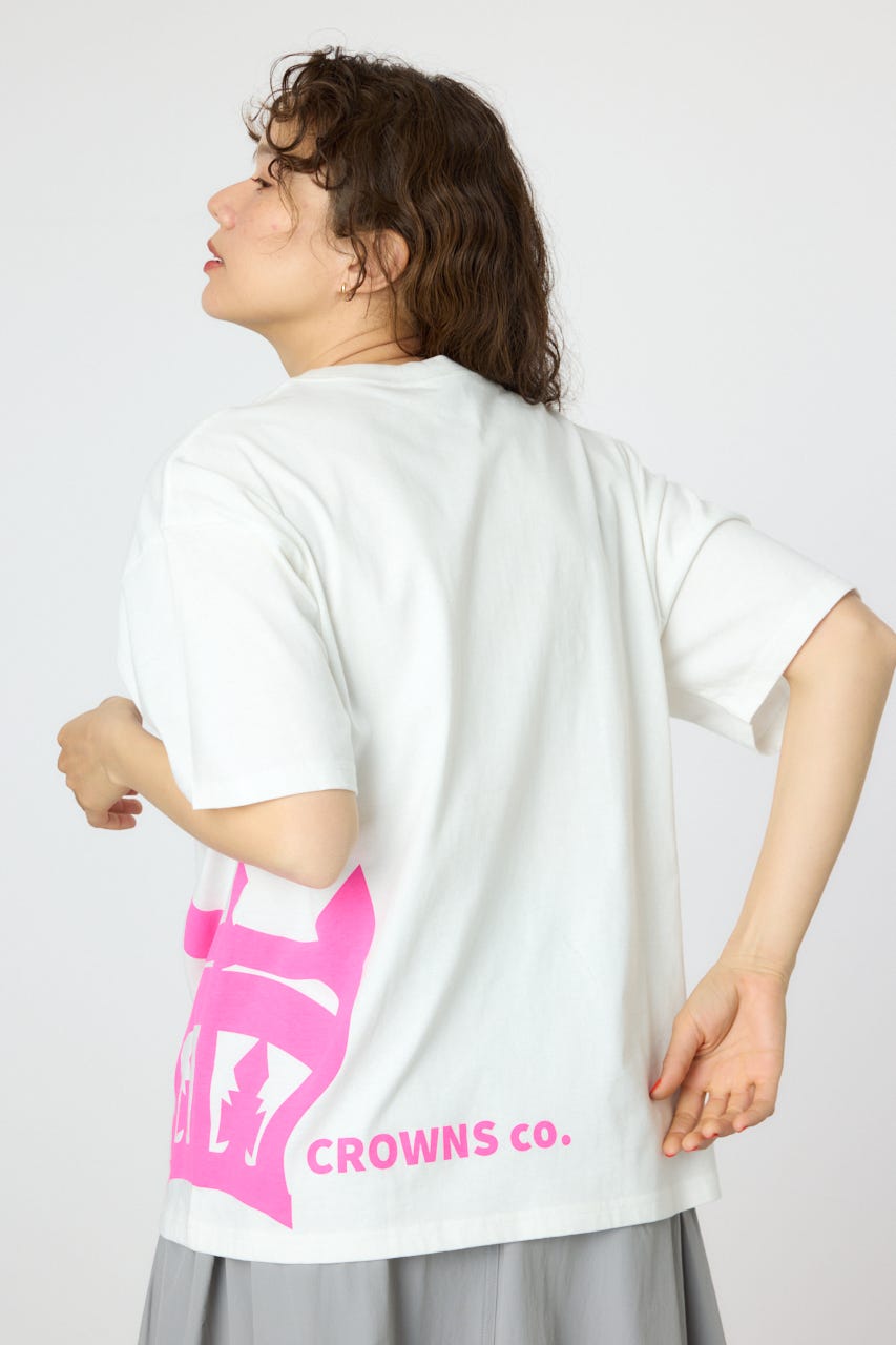Tシャツ・カットソー RONRON CLOVER LOGO OVER T SHIRT WHITE RR25BST4300WH Men's T Shirts – zebraclubcanada