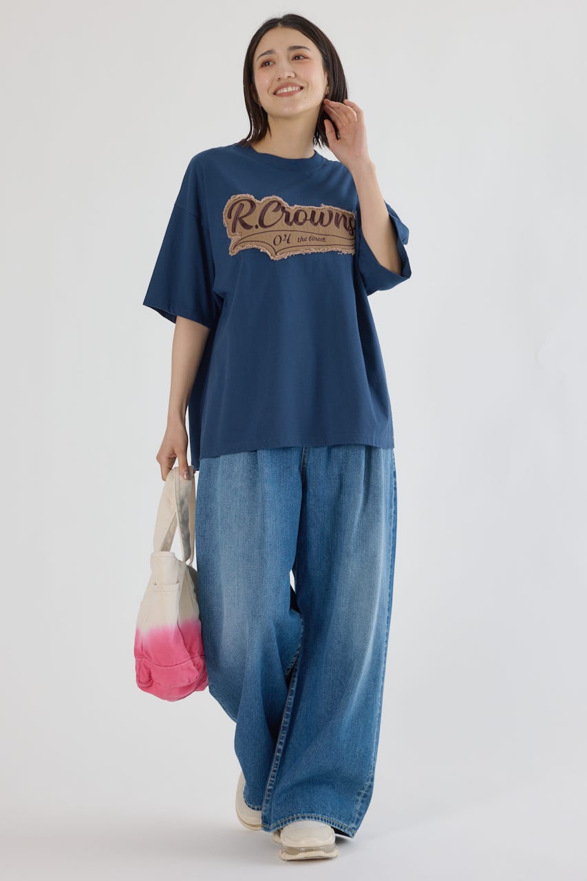 ヤウンクルDEO RODEO CROWNS WIDE BOWL | Vintage Graphicフリル Tシャツ (T