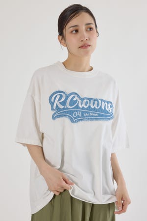 RODEO CROWNS WIDE BOWL | ツイルパッチTシャツ (Tシャツ