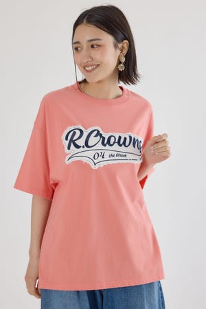 RODEO CROWNS WIDE BOWL | ツイルパッチTシャツ (Tシャツ