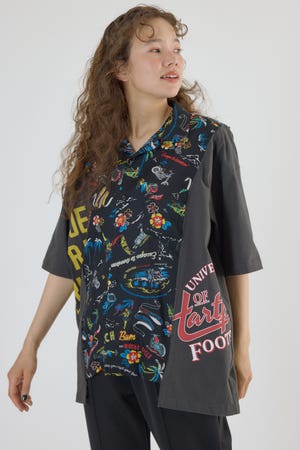 ドッキングアロハビッグシャツ