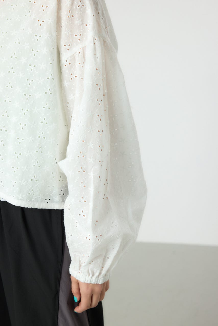 NOVESSEL レースカーディガン ユニセックス RODEO CROWNS WIDE BOWL | ノーカラーレースカーディガン