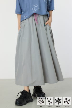W/Rビッグポケットフレアスカート