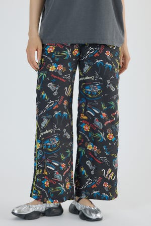 アロハサイドラインパンツ