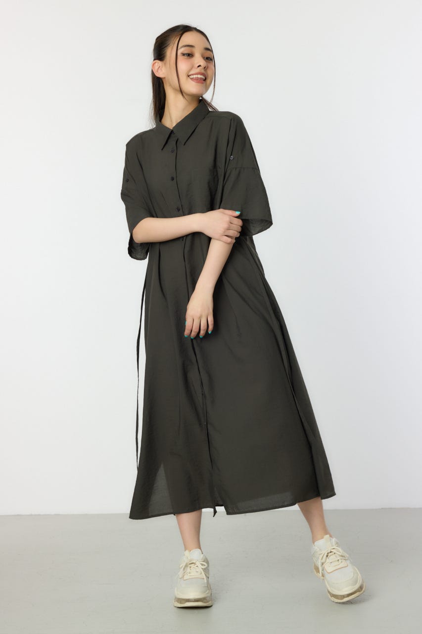 ツイストフロント★ジャージー★ワンピース★ HALSTON ツイストフロント☆ジャージー☆ワンピース☆ HALSTON