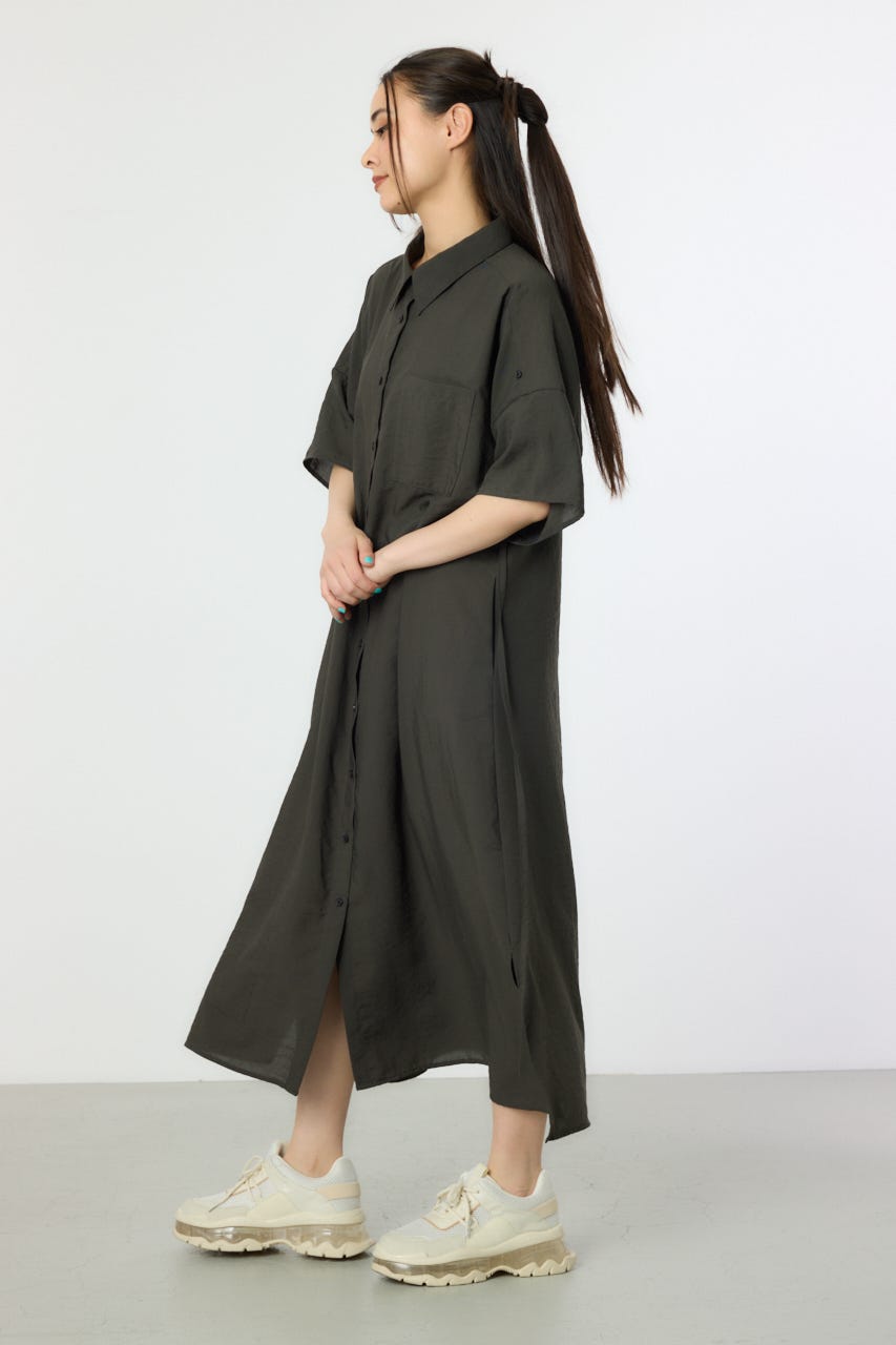 AMERI シアーシャツワンピース Ameri 未使用 アメリ SHEER SHIRT DRESS シアーシャツワンピース