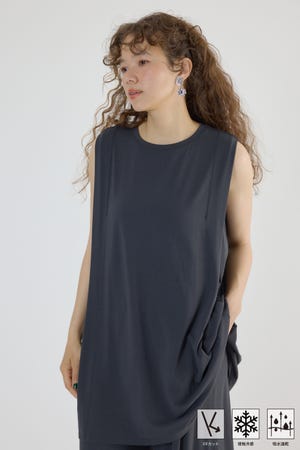 T/F ノースリーブチュニック