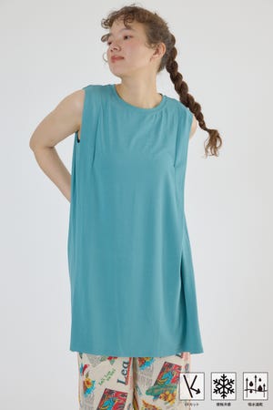 T/F ノースリーブチュニック