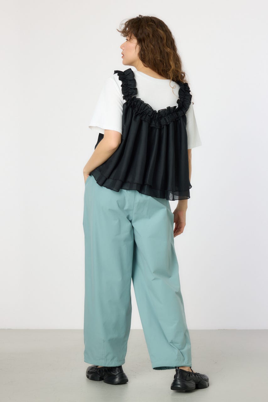 2WAYビスチェセットTシャツ BLK FREE