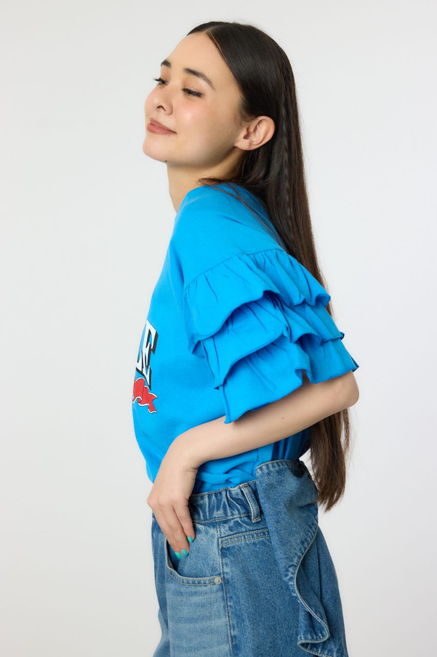 トップス Rinao RODEO CROWNS WIDE BOWL | SPARKLE フリルトップス (Tシャツ