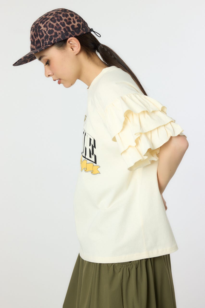 トップス Chelsea ribbon tops ivory ANDMARY】Chelsea ribbon tops