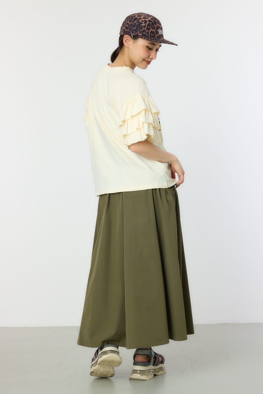 カットオフフリルネックシャツ(F IVORY): トップス │ ETRE