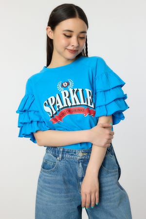 ⭐️シェリエフリルTシャツ⭐️ フリル|トップス(Tシャツ・カットソー(半袖))検索ページ