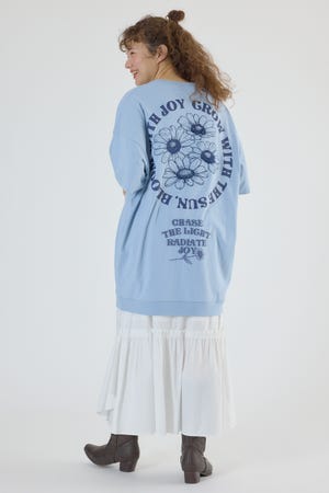 サークルフラワーTワンピース