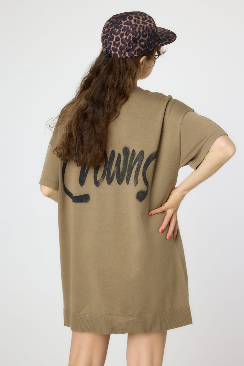 スプレーロゴニットワンピース L/KHA FREE