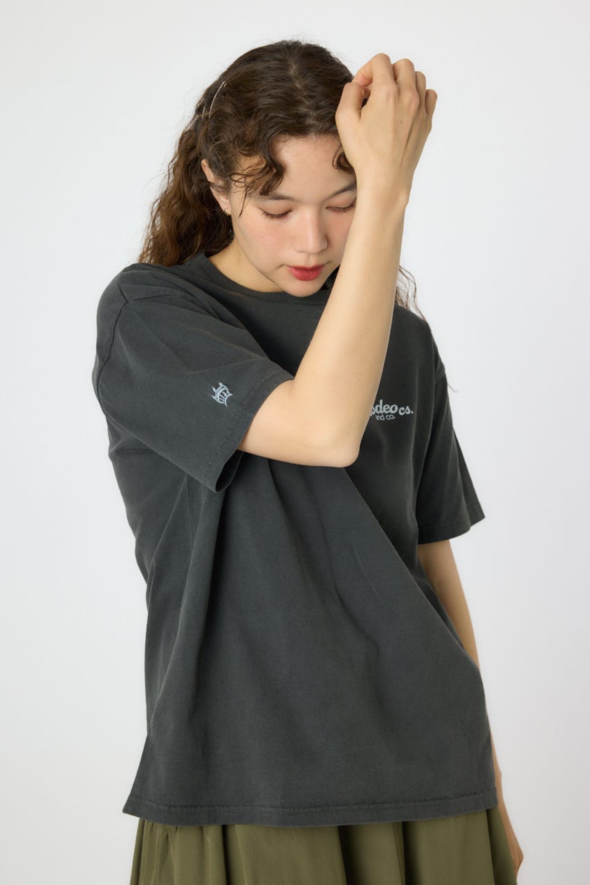 RODEO CROWNS WIDE BOWL | LOGO加工COLORED Tシャツ (Tシャツ