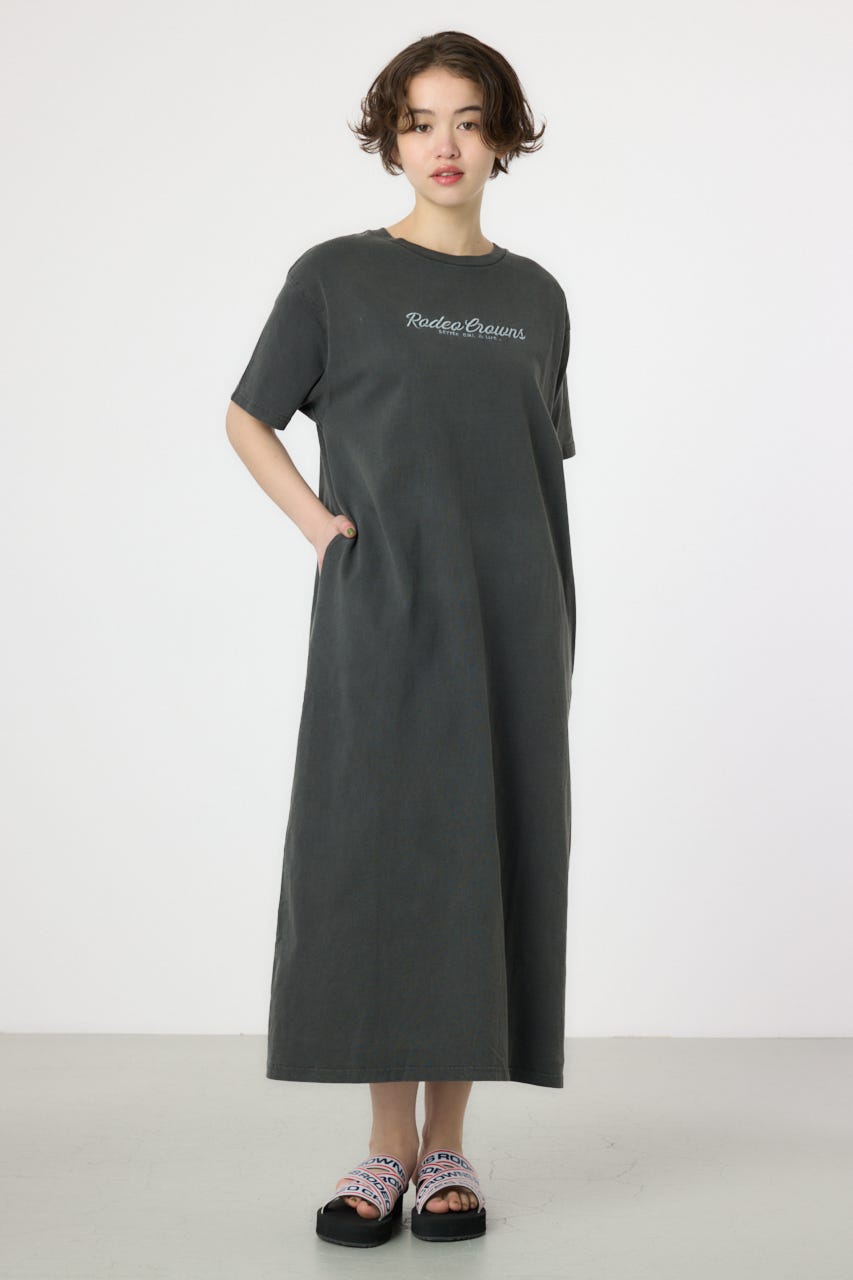 加工EBL LOGOワンピース C.GRY FREE