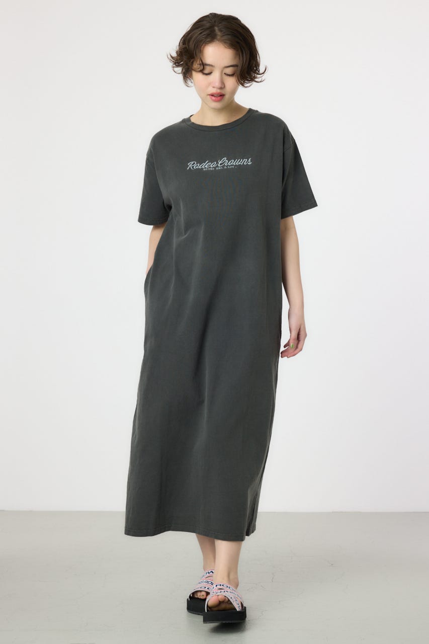 加工EBL LOGOワンピース C.GRY FREE