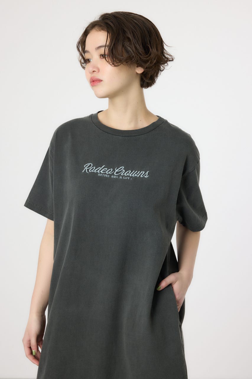 加工EBL LOGOワンピース C.GRY FREE