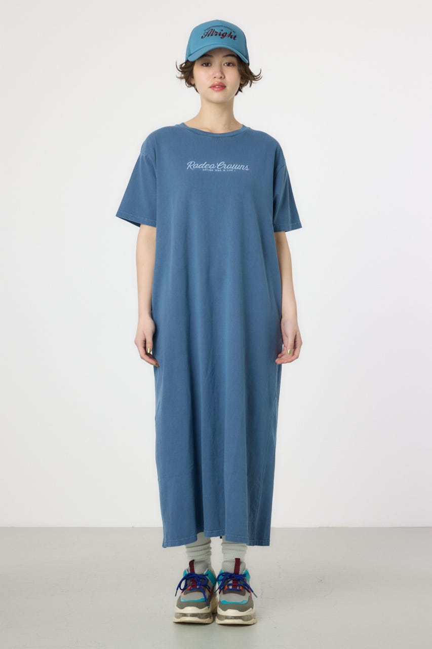 加工EBL LOGOワンピース NVY FREE