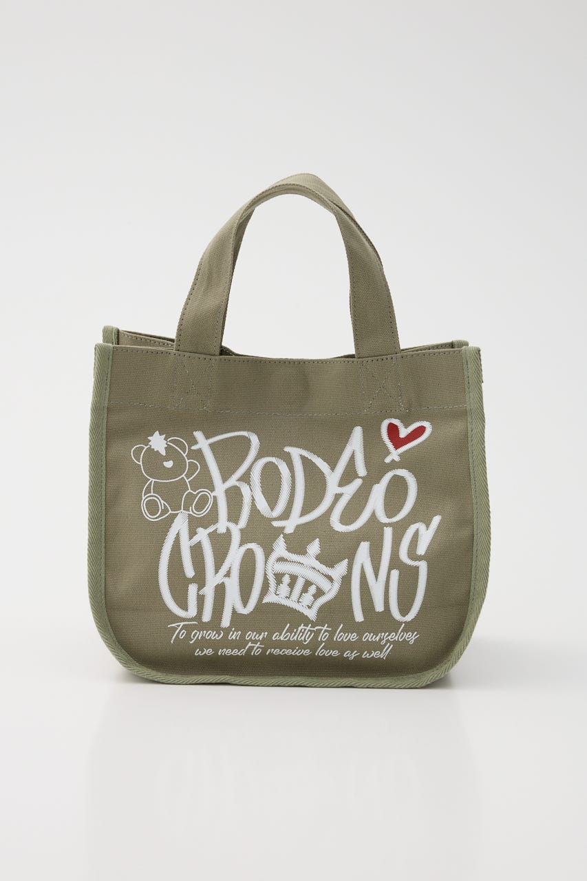 BRIDGE BEAR LOGO T ピンクＬブラックＬトートのブラックおまとめ RODEO CROWNS WIDE BOWL | BRIDGE BEAR LOGO トート (すべて
