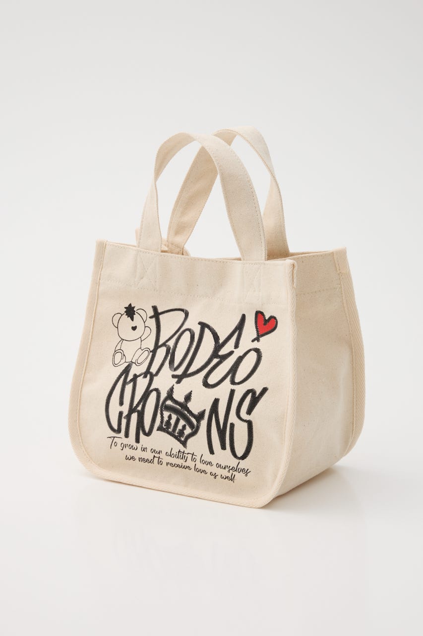 BRIDGE BEAR LOGO T ピンクＬブラックＬトートのブラックおまとめ RODEO CROWNS WIDE BOWL | BRIDGE BEAR LOGO トート (すべて