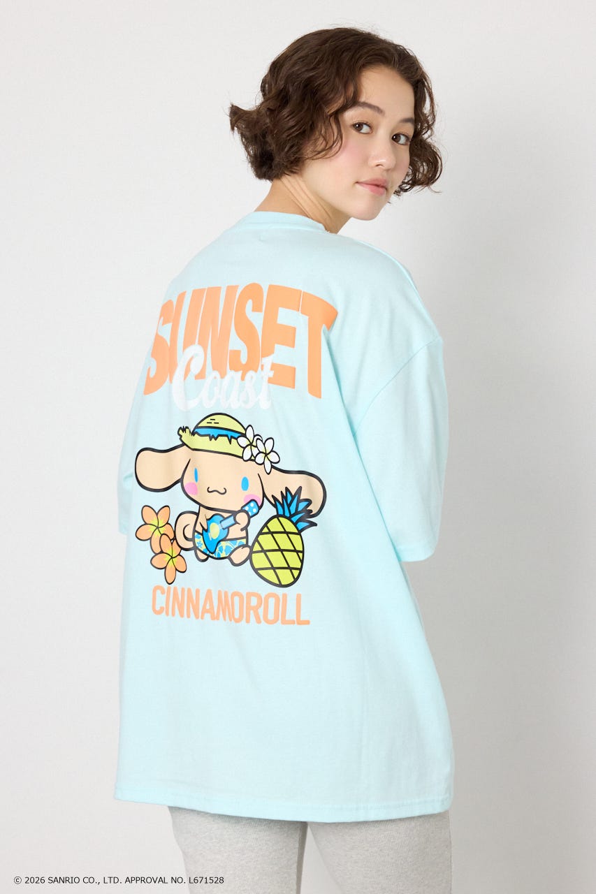 (サンリオキャラクターズ)SUNSET Tシャツ L/MINT M