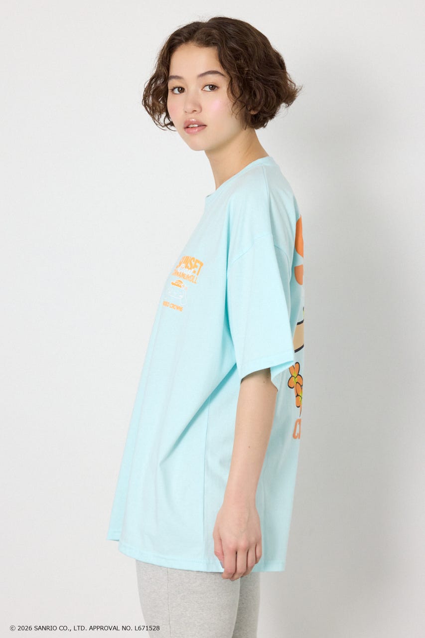 (サンリオキャラクターズ)SUNSET Tシャツ L/MINT M