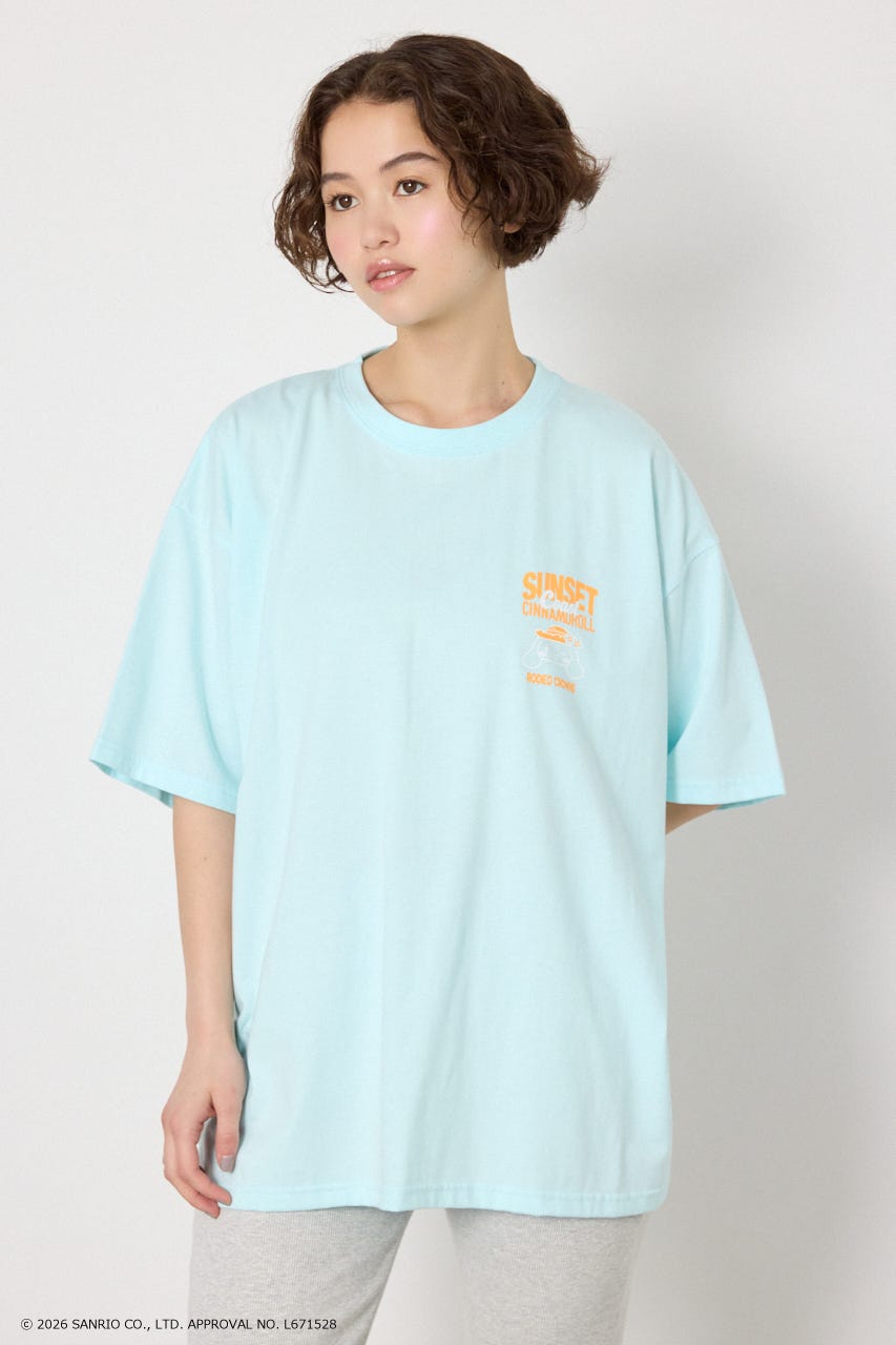 (サンリオキャラクターズ)SUNSET Tシャツ L/MINT M